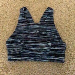 Lulu Lemon High Neck Sports Bra Sz 8